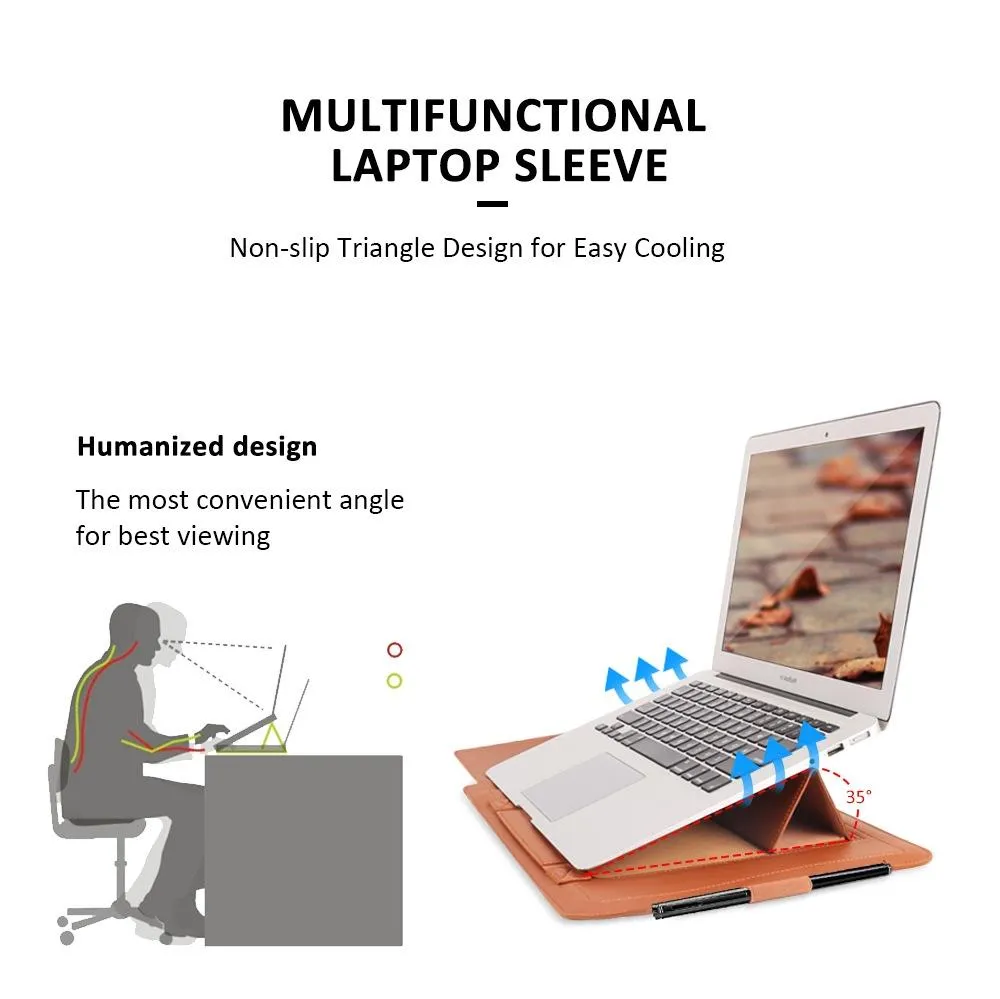 15 Inch 4-in-1 Computer Bracket Liner and Storage Bag