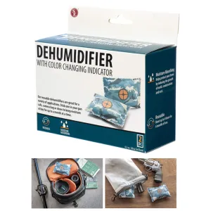 2 Pc Reusable Dehumidifier Bags Gun Safe Moisture Damp Absorber Storage Drying