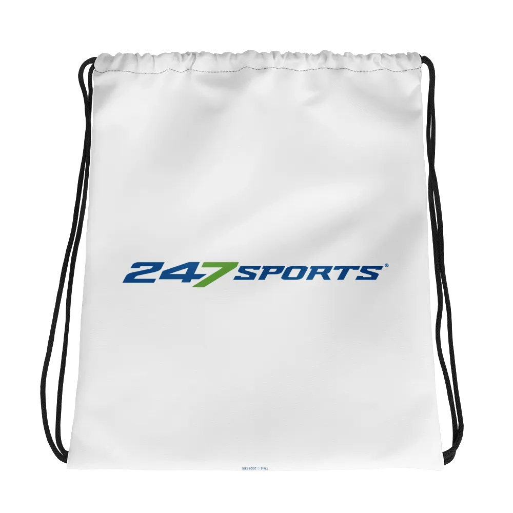 247 Sports Primary Logo Drawstring Bag