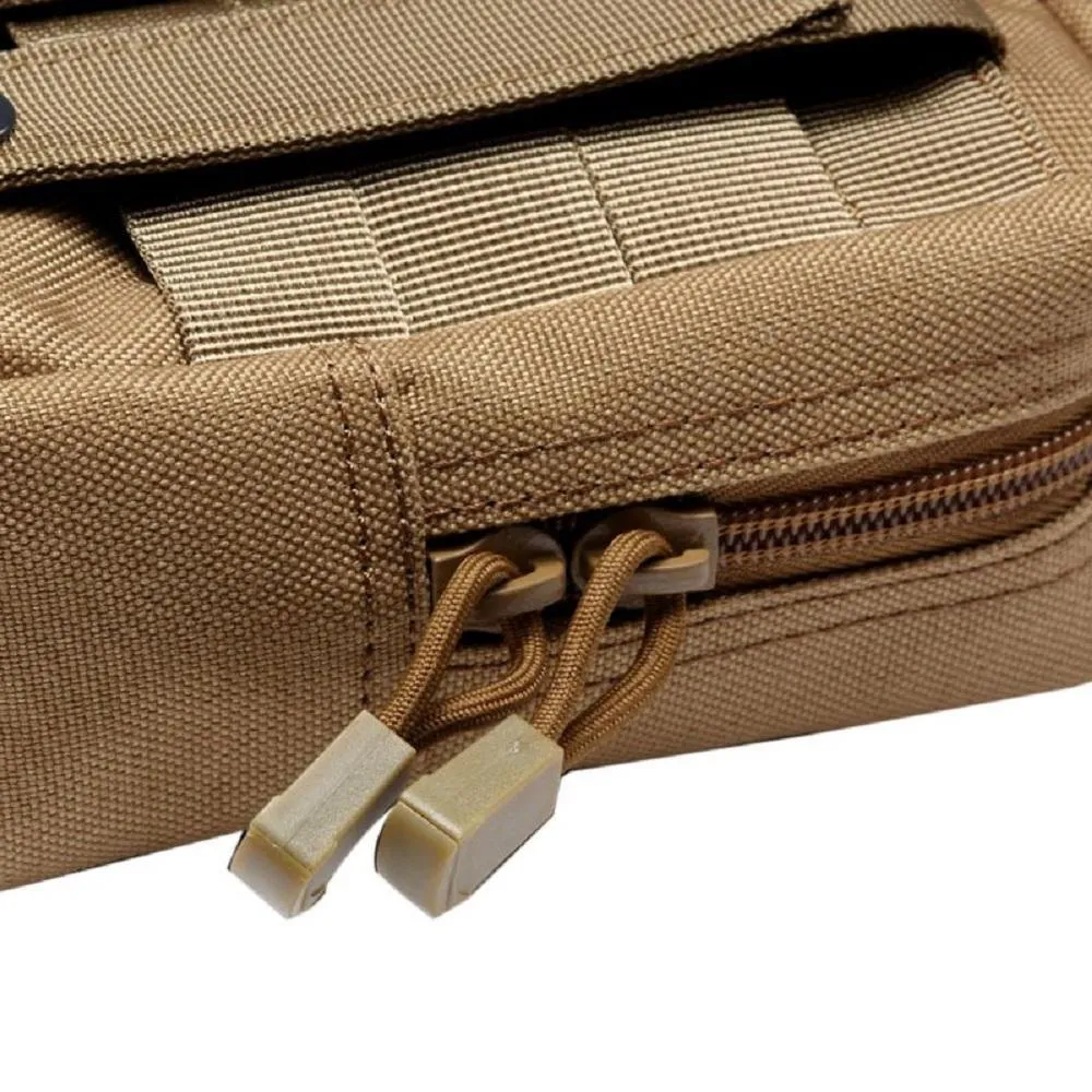 600D Nylon Pouch Portable Travel Military Sport Khaki Tactical Bag