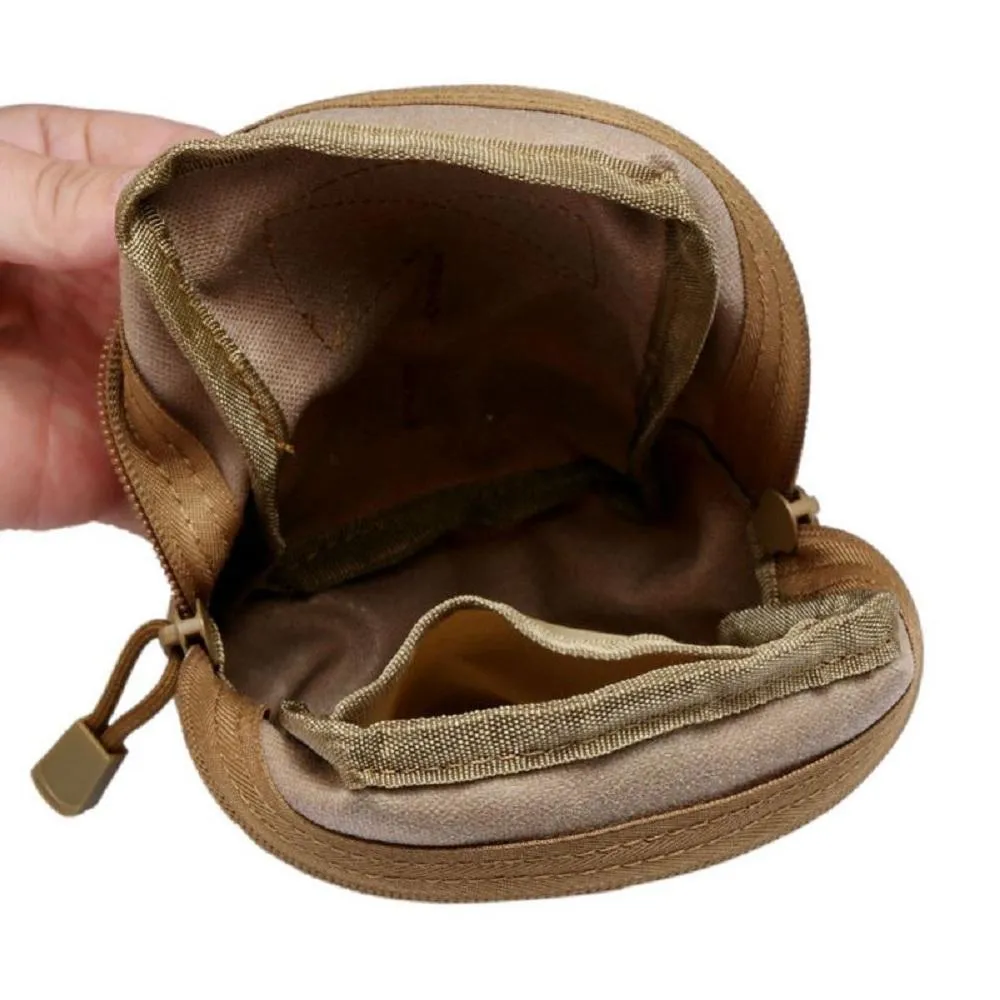 600D Nylon Pouch Portable Travel Military Sport Khaki Tactical Bag