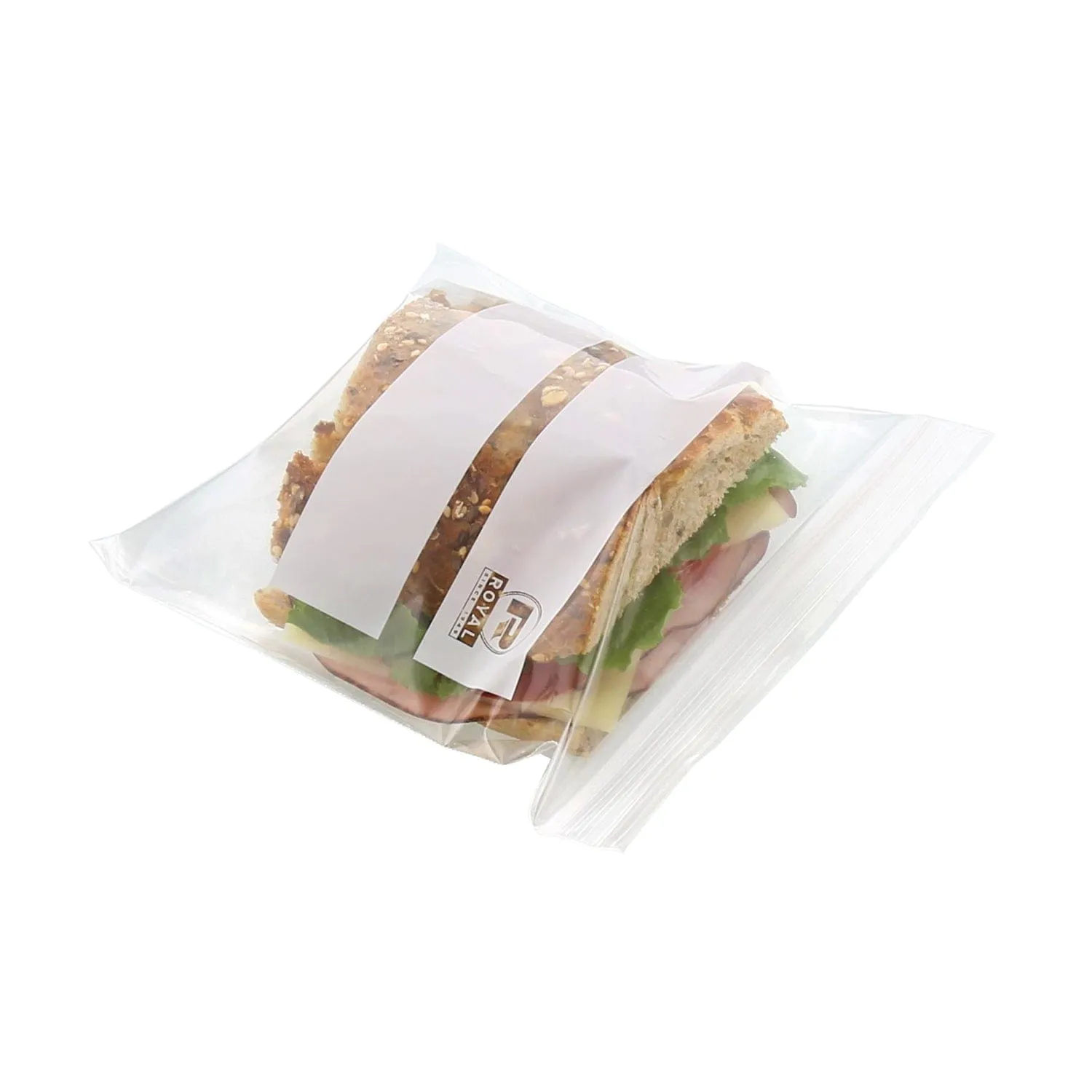 6.5" x 6" Double Zipper Sandwich Bags, Pack of 500