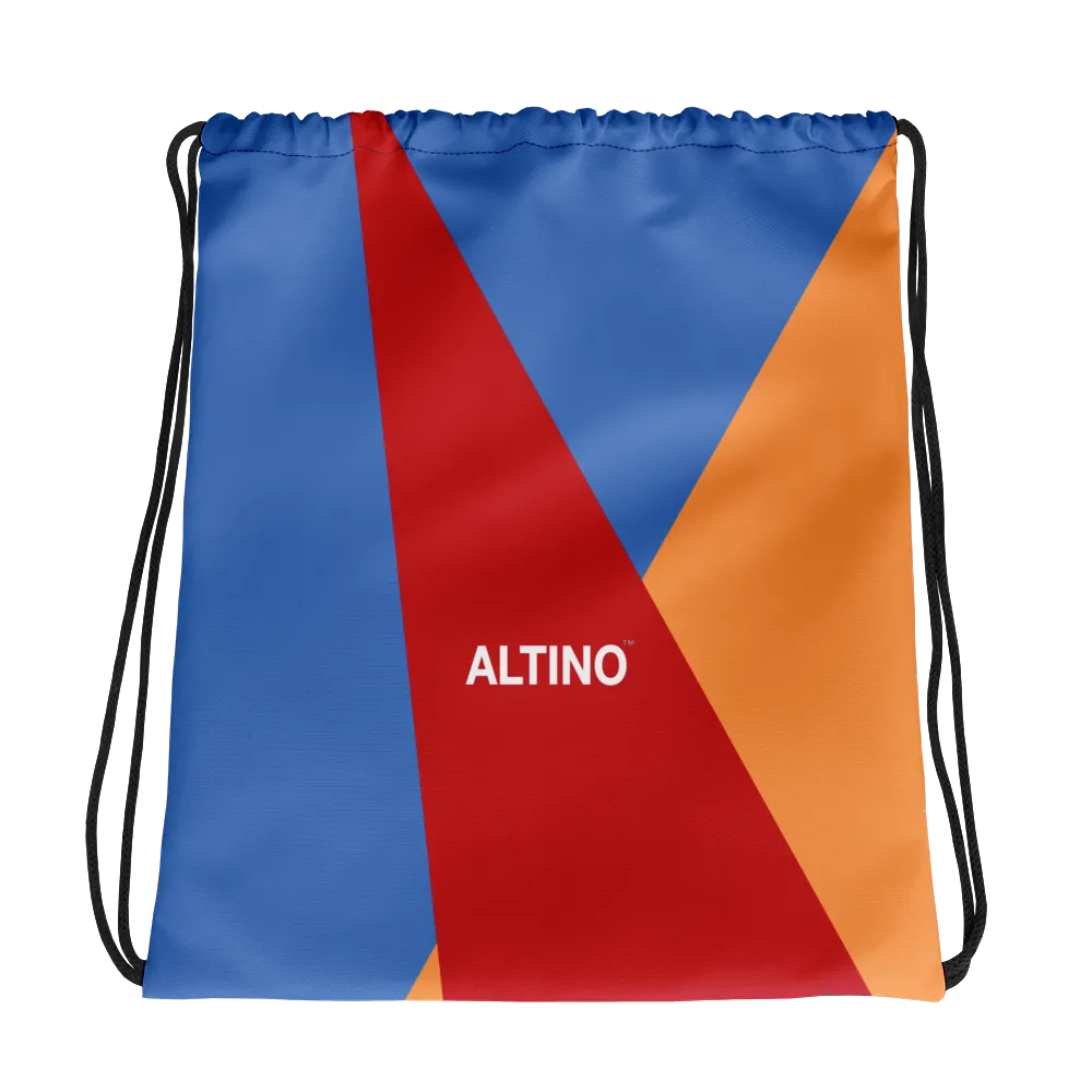 #7e0572a0 - Blueberry Cantaloupe Cherry - ALTINO Draw String Bag