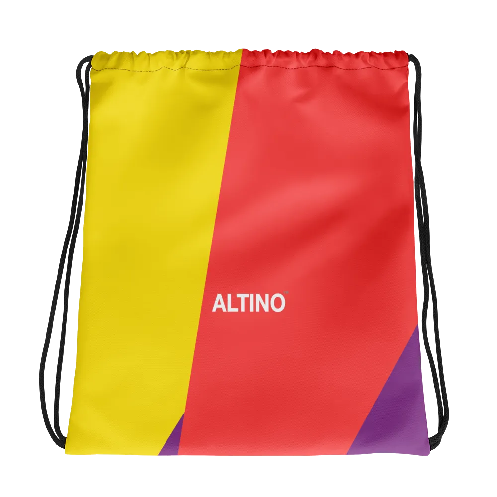 #a48247a0 - Grape Grapefruit Pineapple - ALTINO Draw String Bag