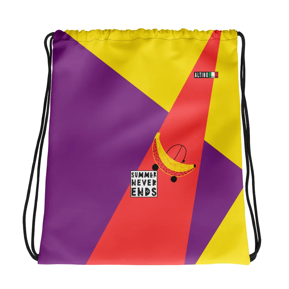 #a48247a0 - Grape Grapefruit Pineapple - ALTINO Draw String Bag