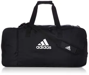 adidas Tiro DU L Gym Duffel Bag - Black/White, NS