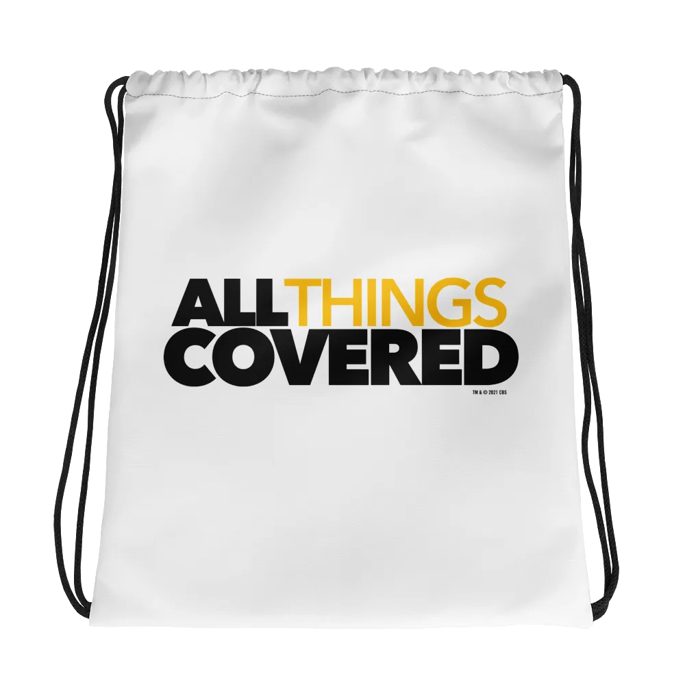 All Things Covered Podcast ATC Podcast Logo Drawstring Bag