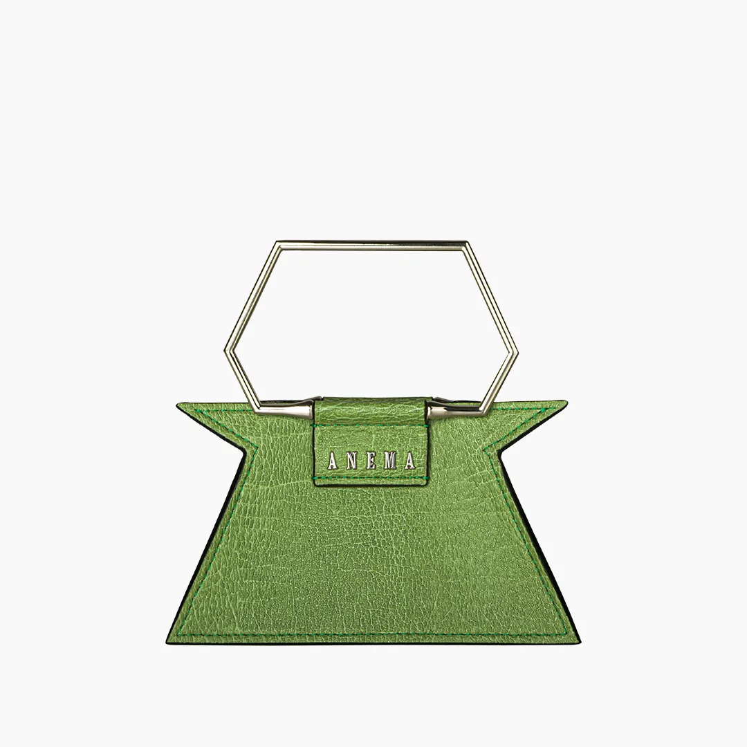 Anema Sibilla Green Vegan Chic Handbag