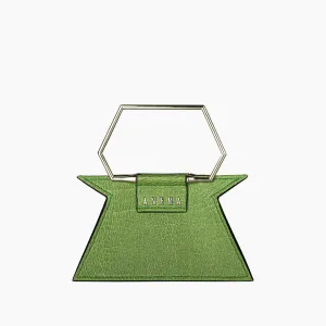 Anema Sibilla Green Vegan Chic Handbag