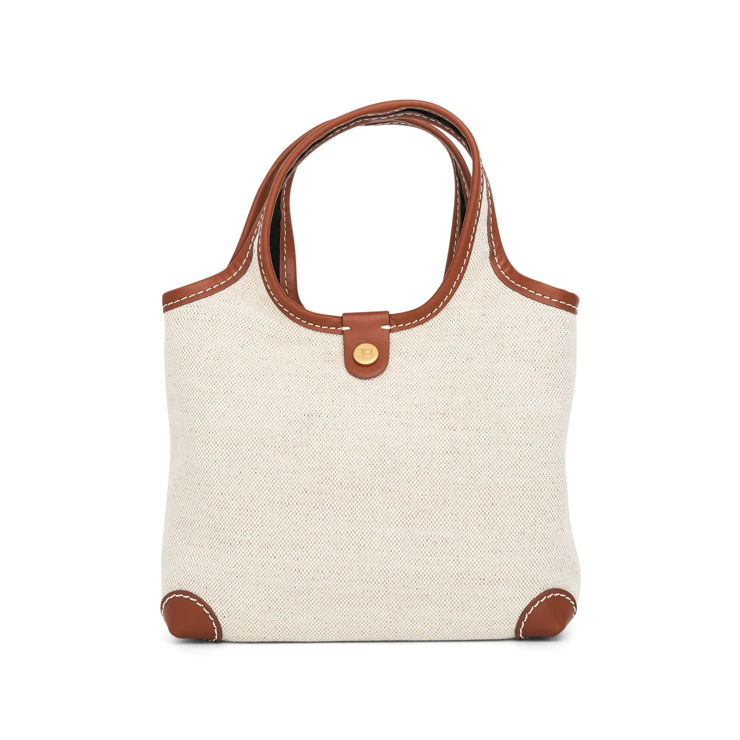 B-Army Mini Grocery Bag in Natural/Brown