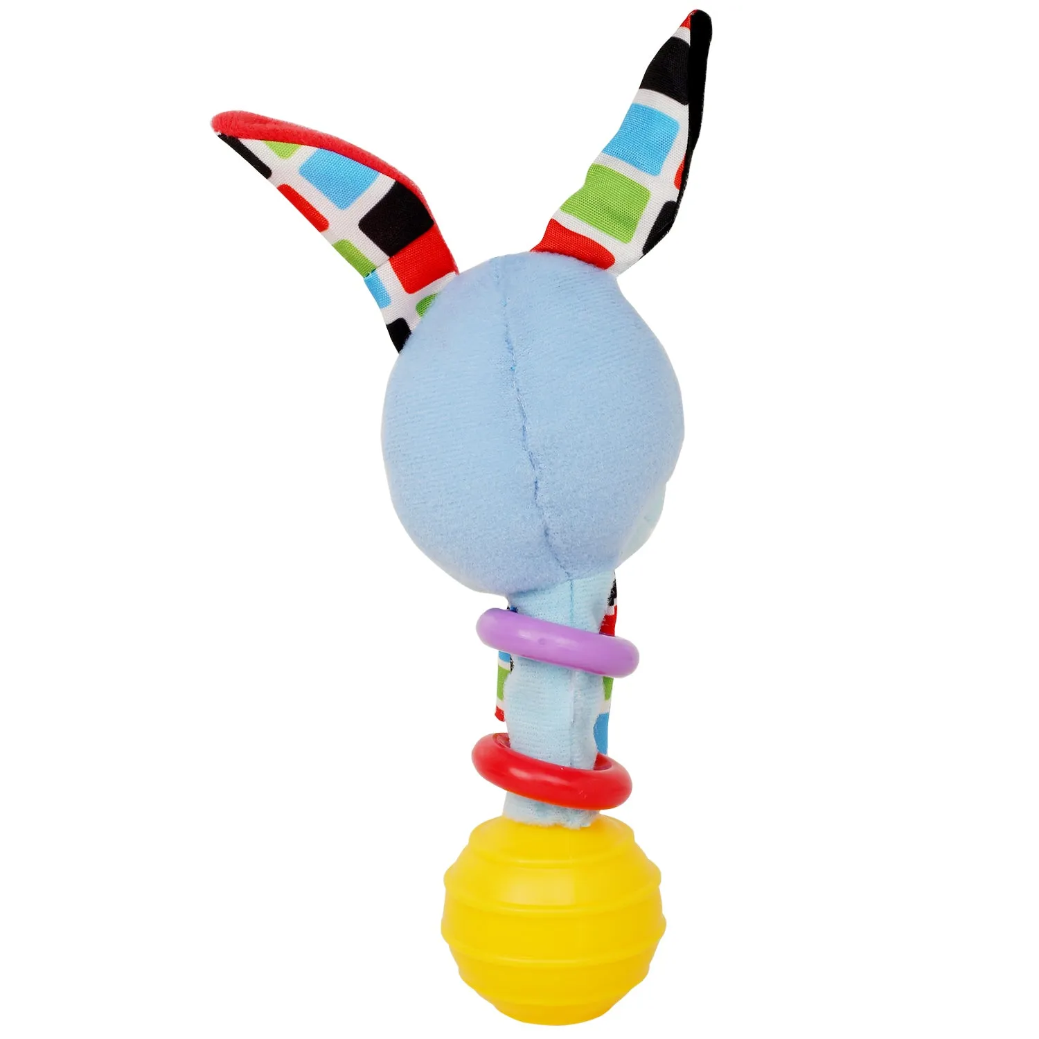 Baby Moo Dog Blue Handheld Rattle