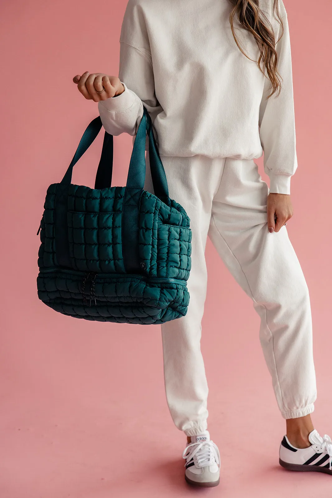 Benny Quilted Travel Bag
