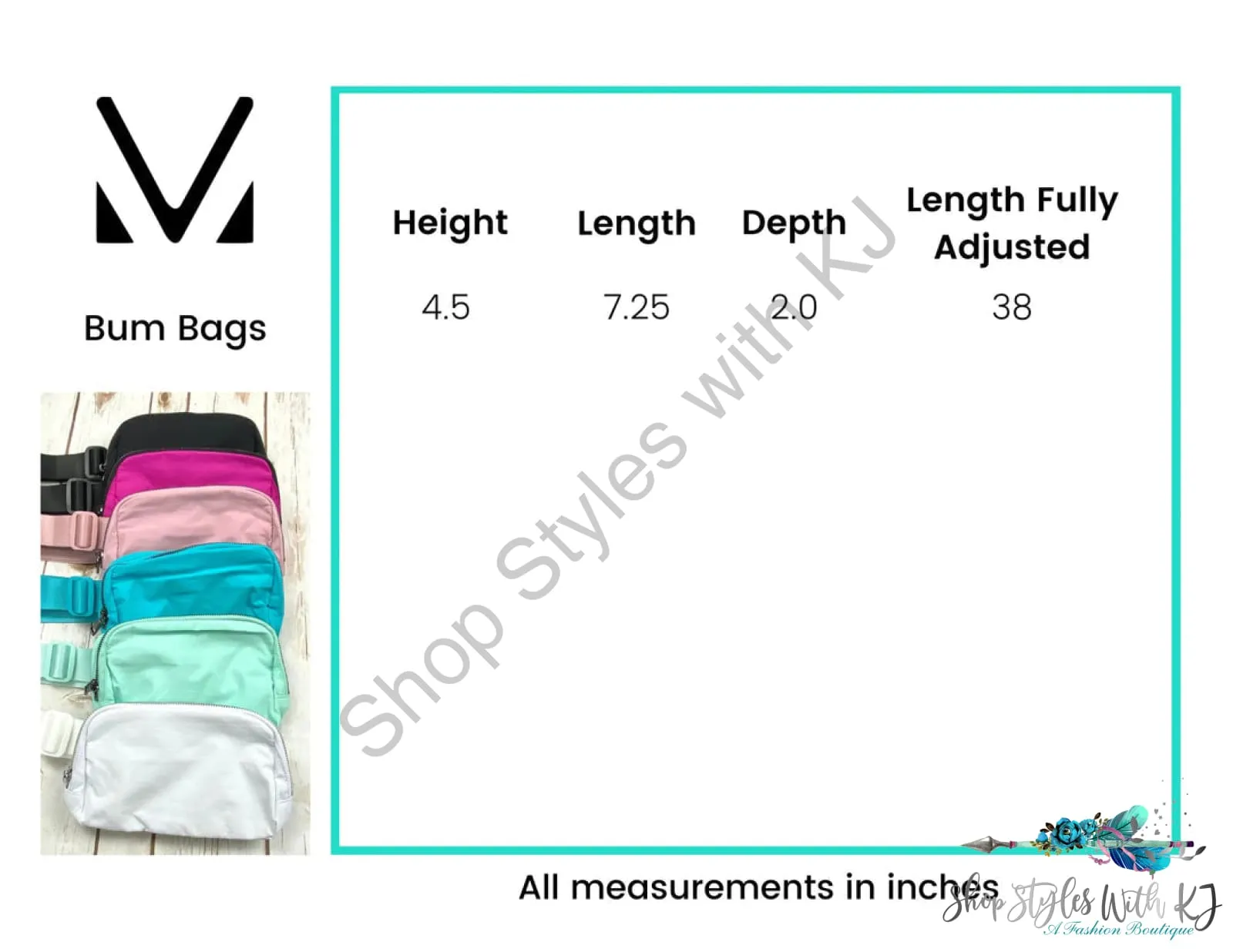 Bum Bags - Black