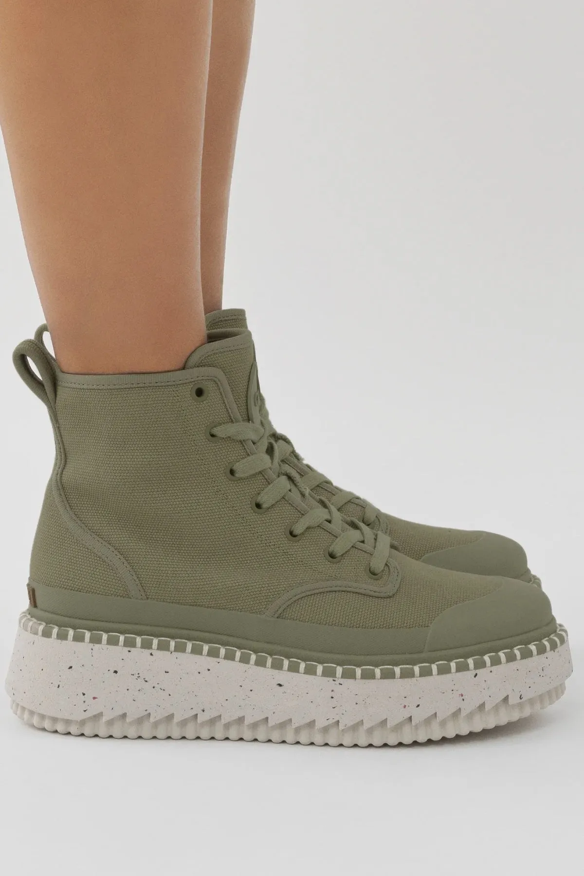 Chlo Lilli Desert Ankle Boot - Silver Forest