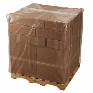 Clear Pallet Bags on a Roll 32 x 28 x 48 x 2 mil