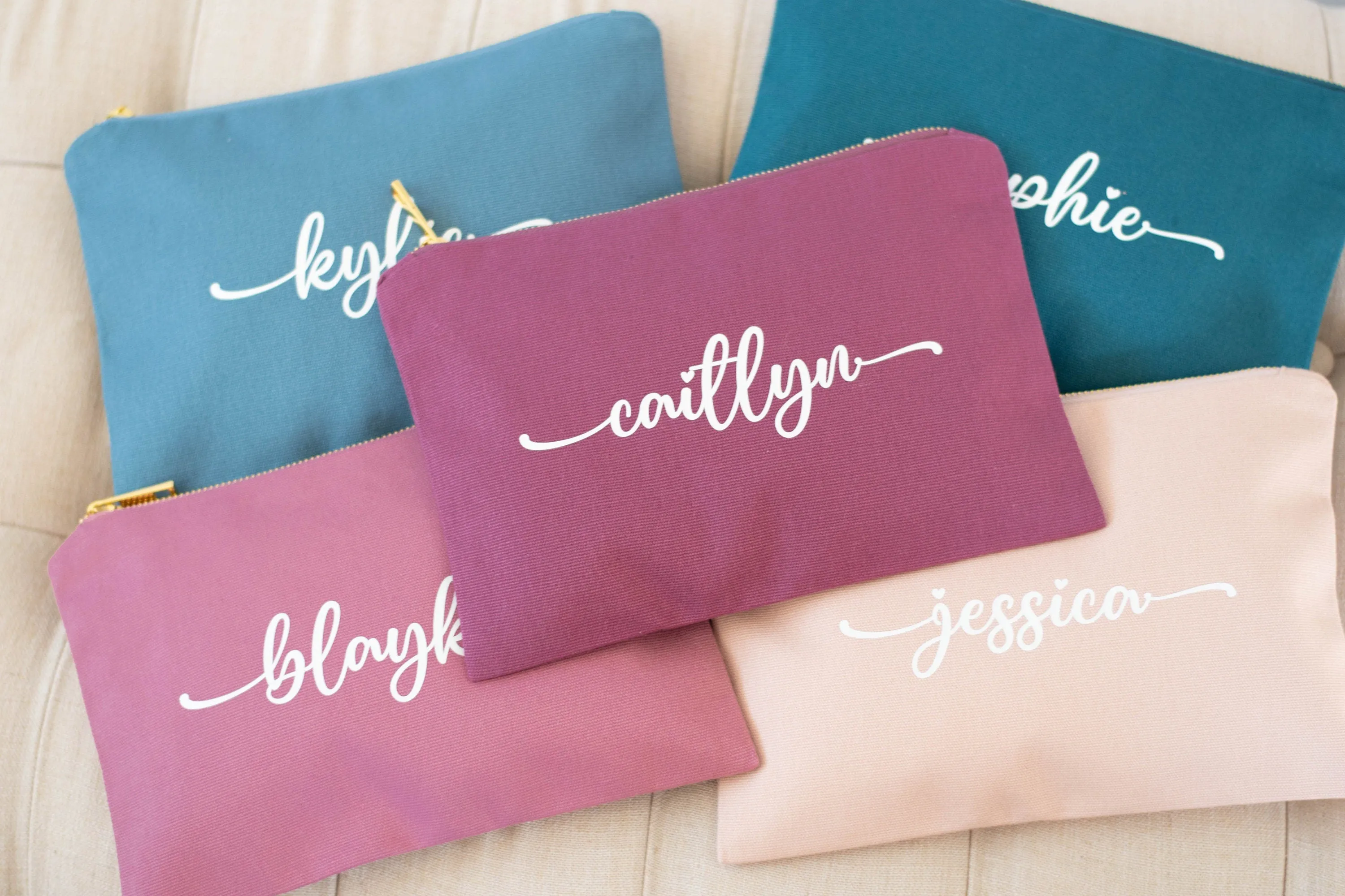 Custom Makeup Bags | Canvas Cosmetic Bag