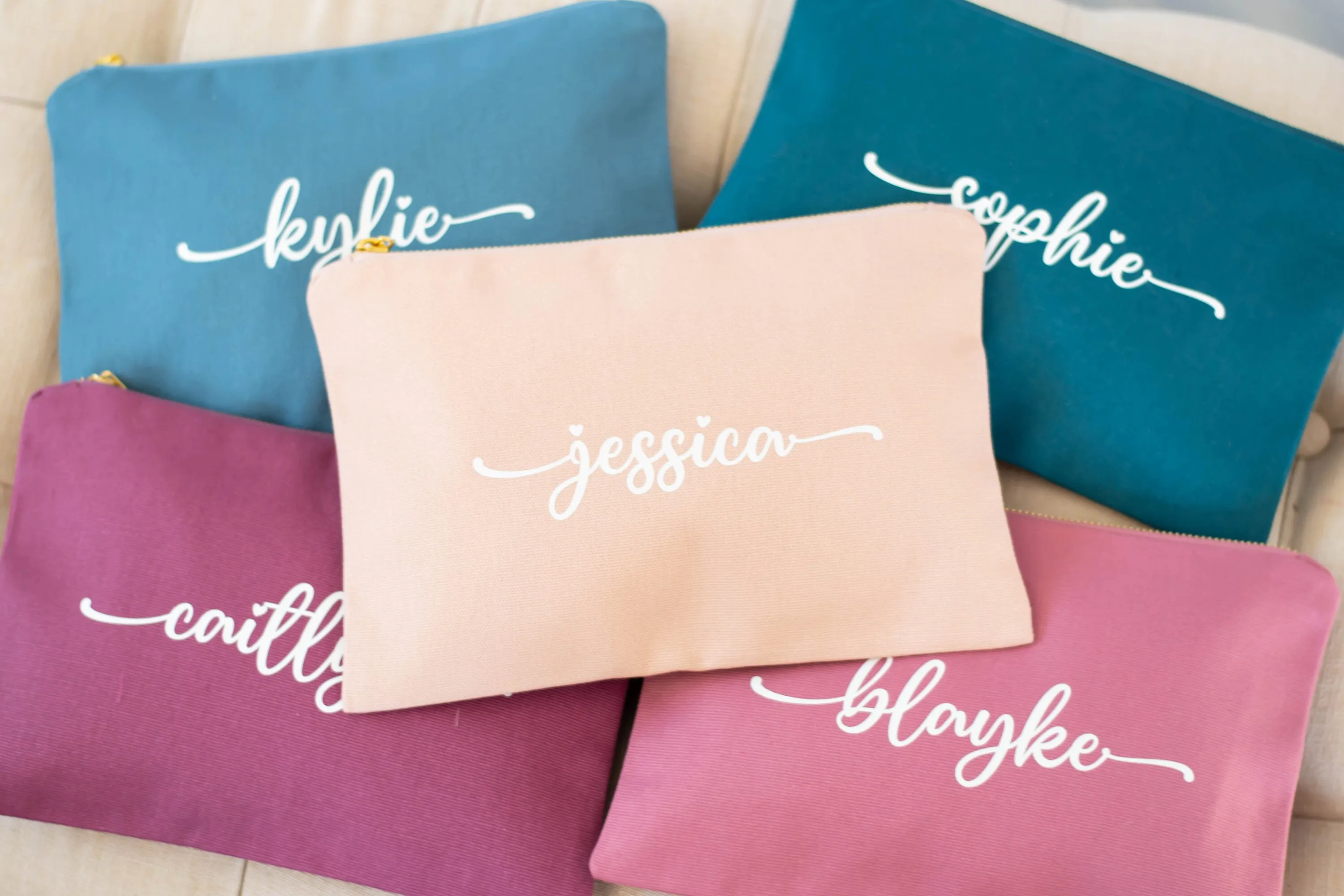Custom Makeup Bags | Canvas Cosmetic Bag