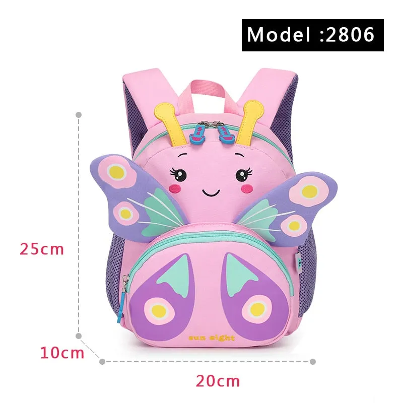 deanwangkt Hot 3D Cartoon Animal Baby Backpacks kindergarten Schoolbag  Kids Backpack Children School Bags Girls Boys Backpacks