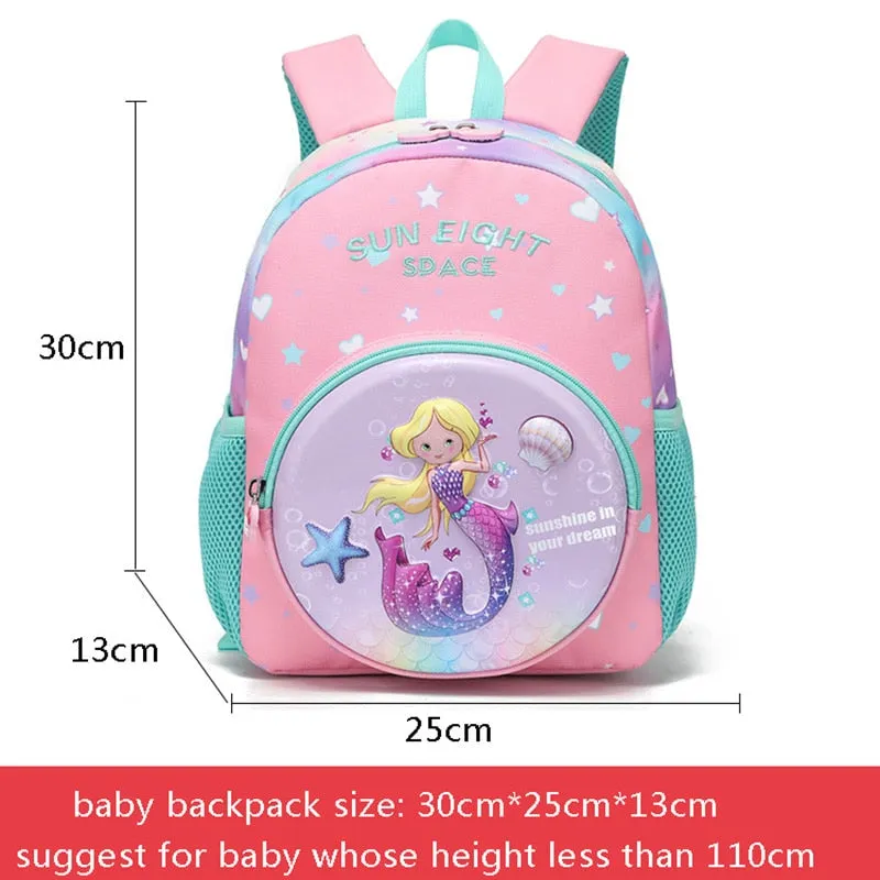 deanwangkt Hot 3D Cartoon Animal Baby Backpacks kindergarten Schoolbag  Kids Backpack Children School Bags Girls Boys Backpacks
