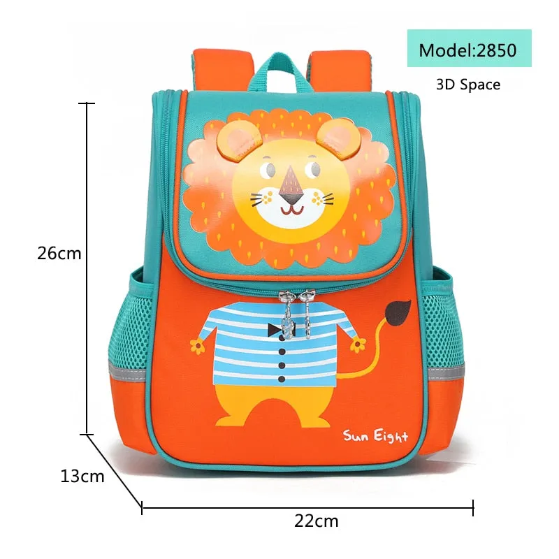 deanwangkt Hot 3D Cartoon Animal Baby Backpacks kindergarten Schoolbag  Kids Backpack Children School Bags Girls Boys Backpacks