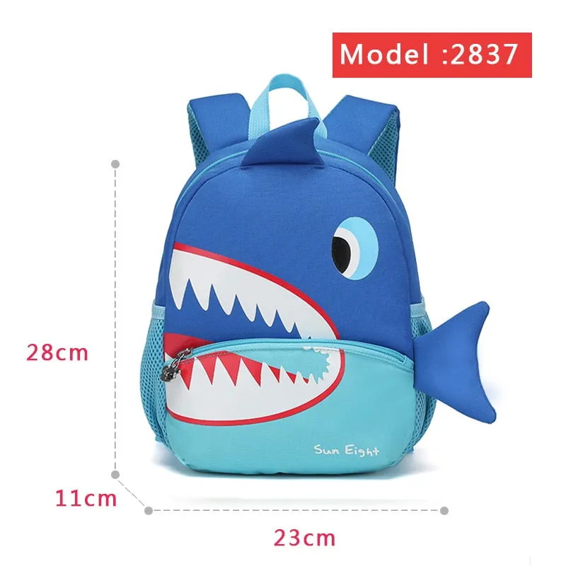 deanwangkt Hot 3D Cartoon Animal Baby Backpacks kindergarten Schoolbag  Kids Backpack Children School Bags Girls Boys Backpacks
