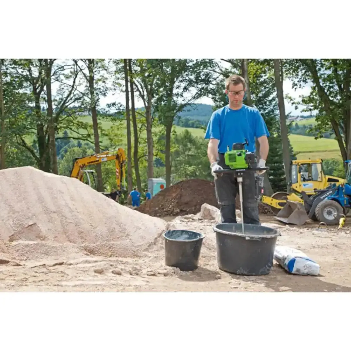 Eibenstock Gas Powered Mixer
