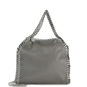 Falabella Mini Tote Shag Silver