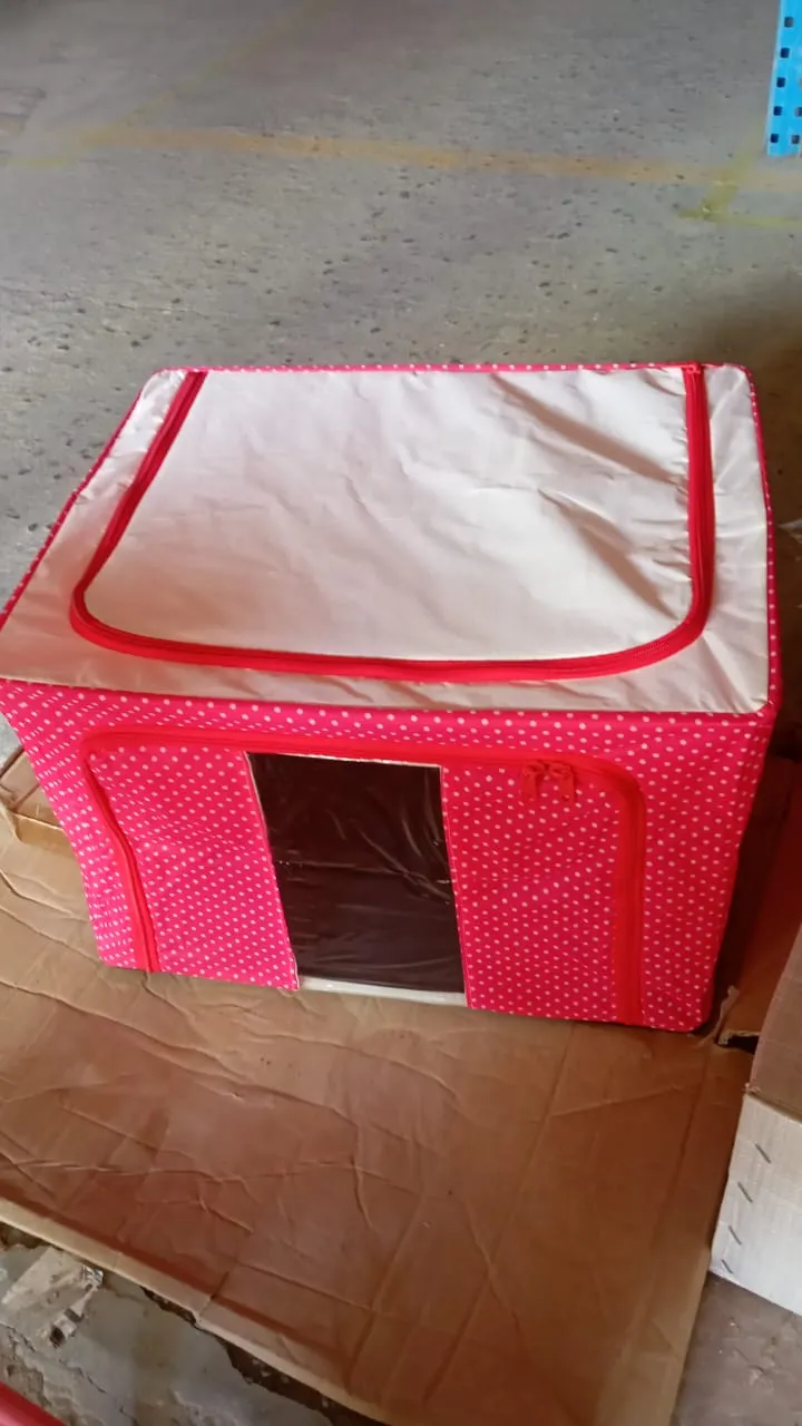 Foldable Cloth Storage Bag Storage Boxes (Pack of 1 / 50  31 Cm)