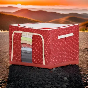 Foldable Cloth Storage Bag Storage Boxes (Pack of 1 / 50  31 Cm)