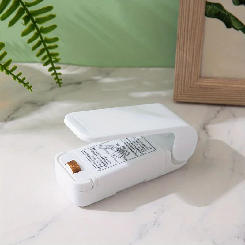 Freshness Sealed EasytoUse Portable Mini Heat Sealer for Food Bags