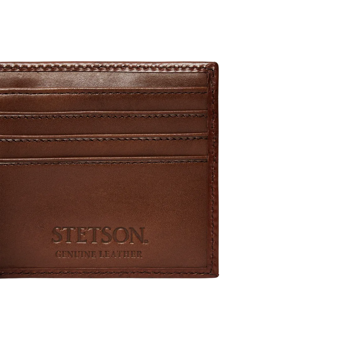 Gem Dandy Men's Tooled Bi Fold Brown Wallet