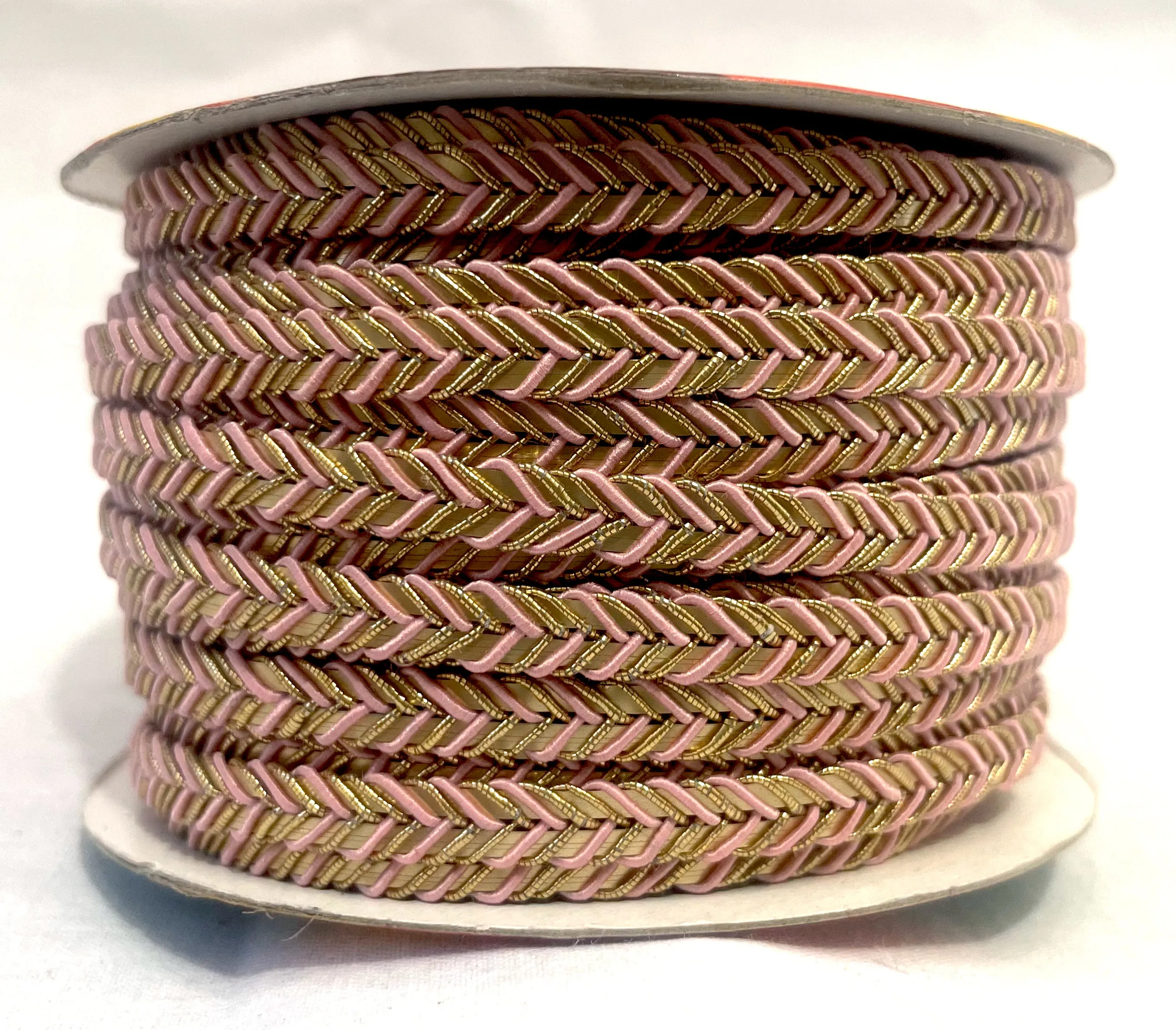 Golden Braid Border, Black And Golden,  Laces for Dress, Home Dcor, Shoe, Bags, Hats, DIY, Handmade, 0.2 inch Broad
