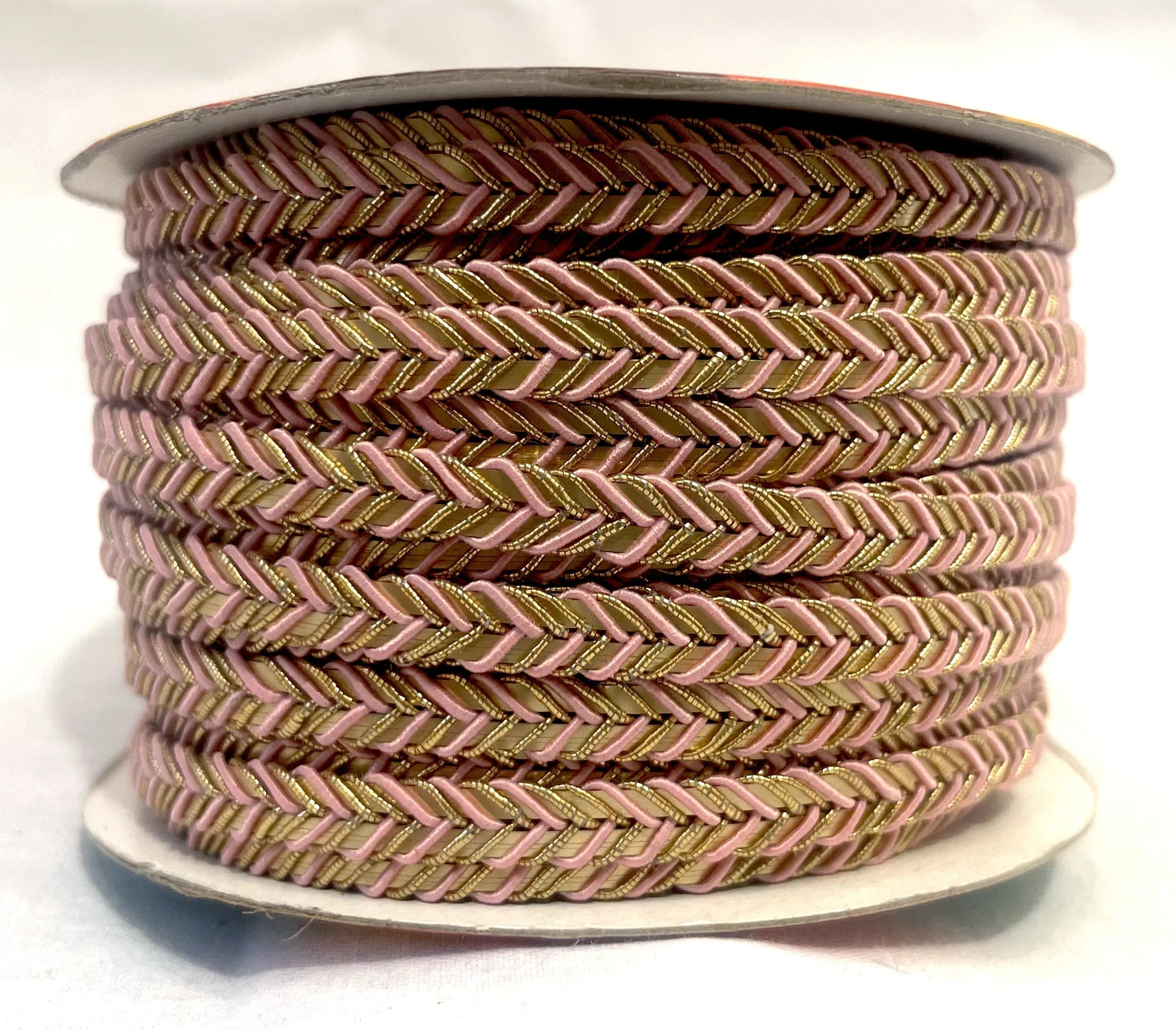 Golden Braid Border, Blue And Golden,  Laces for Dress, Home Dcor, Shoe, Bags, Hats, DIY, Handmade, 0.2 inch Broad