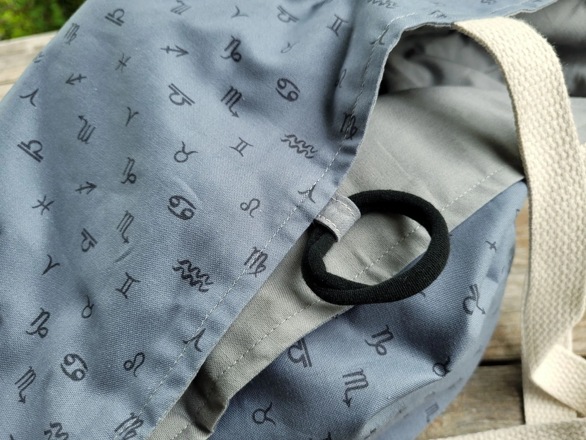 Horoscope Basic Tote Bag | Reusable Cotton Shopping Bag