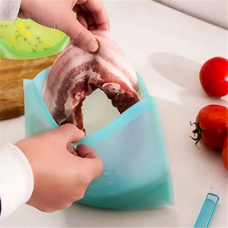 Keep it Fresh&Sealed Silicone Bags