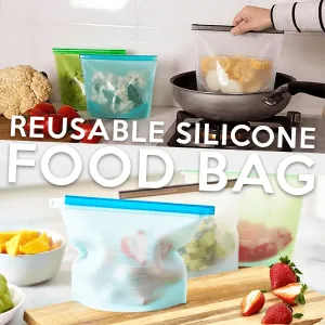 Keep it Fresh&Sealed Silicone Bags