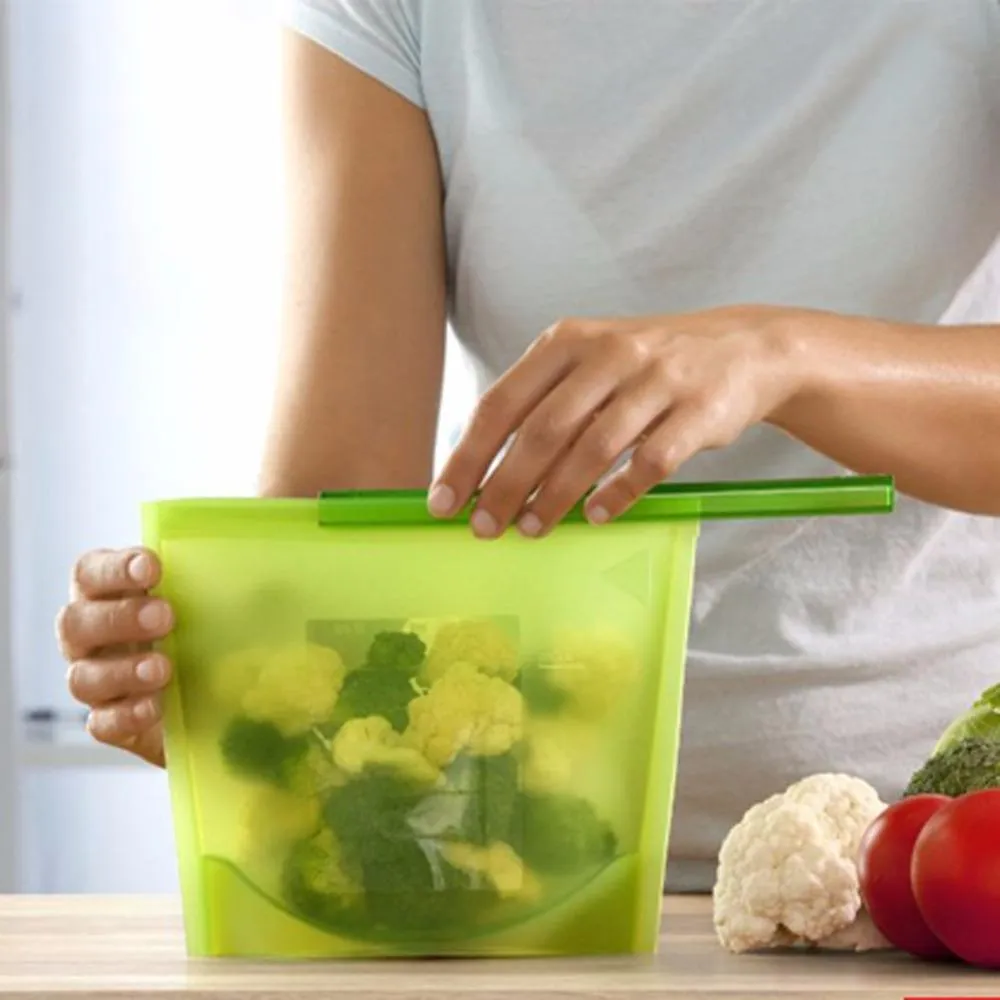 Keep it Fresh&Sealed Silicone Bags