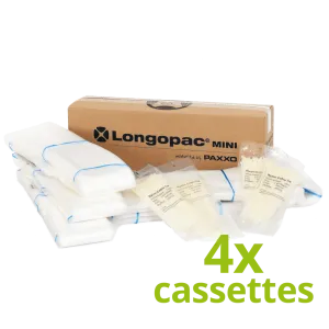 Longopac Vacuum Bags Mini 20m, Extra Strong, Pack of 4