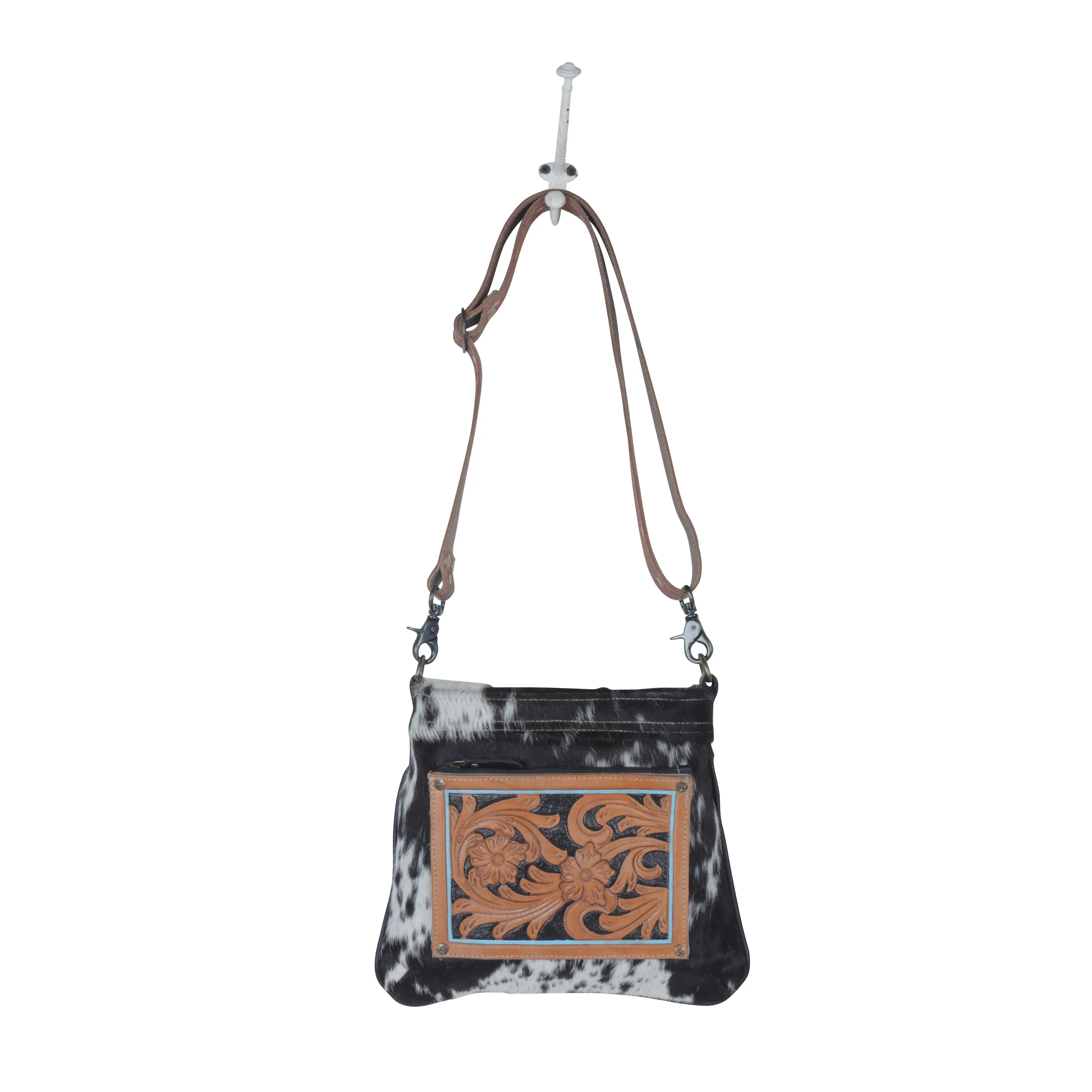 Lush Hand-Tooled Bag
