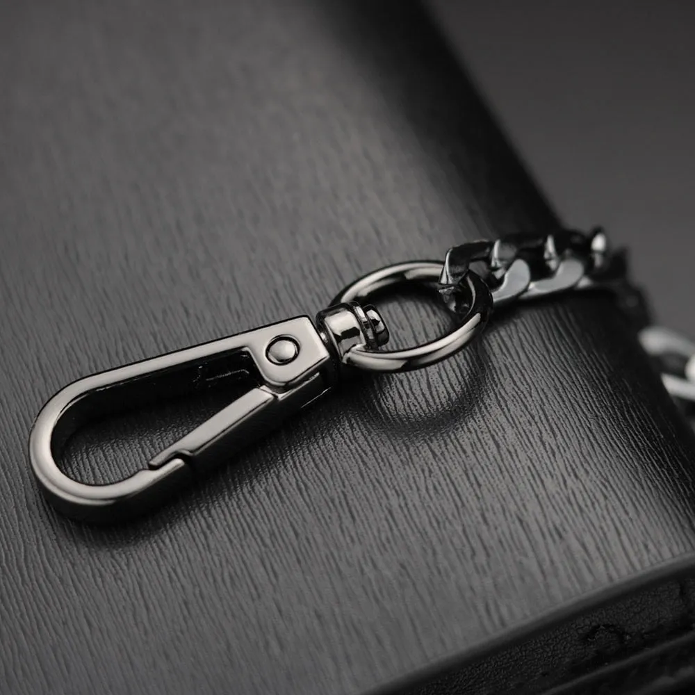 Metal Wallet Belt Chain - Black