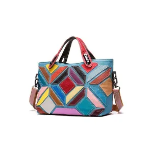 PatchLuxe Colorful Leather Shoulderbag