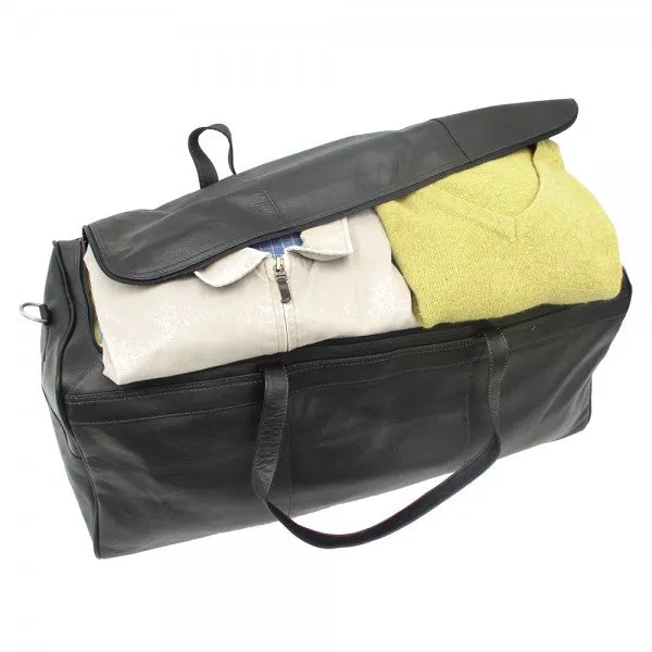 Piel Leather Travelers Select Large Duffel Bag