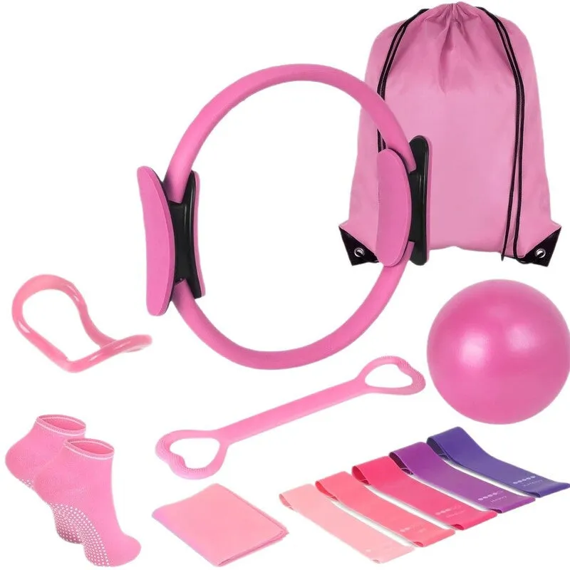 Pilates Kit for Home Workouts: 13 - Piece