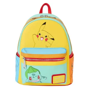 Pokemon Color Block Mini-Backpack