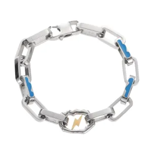 Stainless Steel Chain Lightning Bracelet
