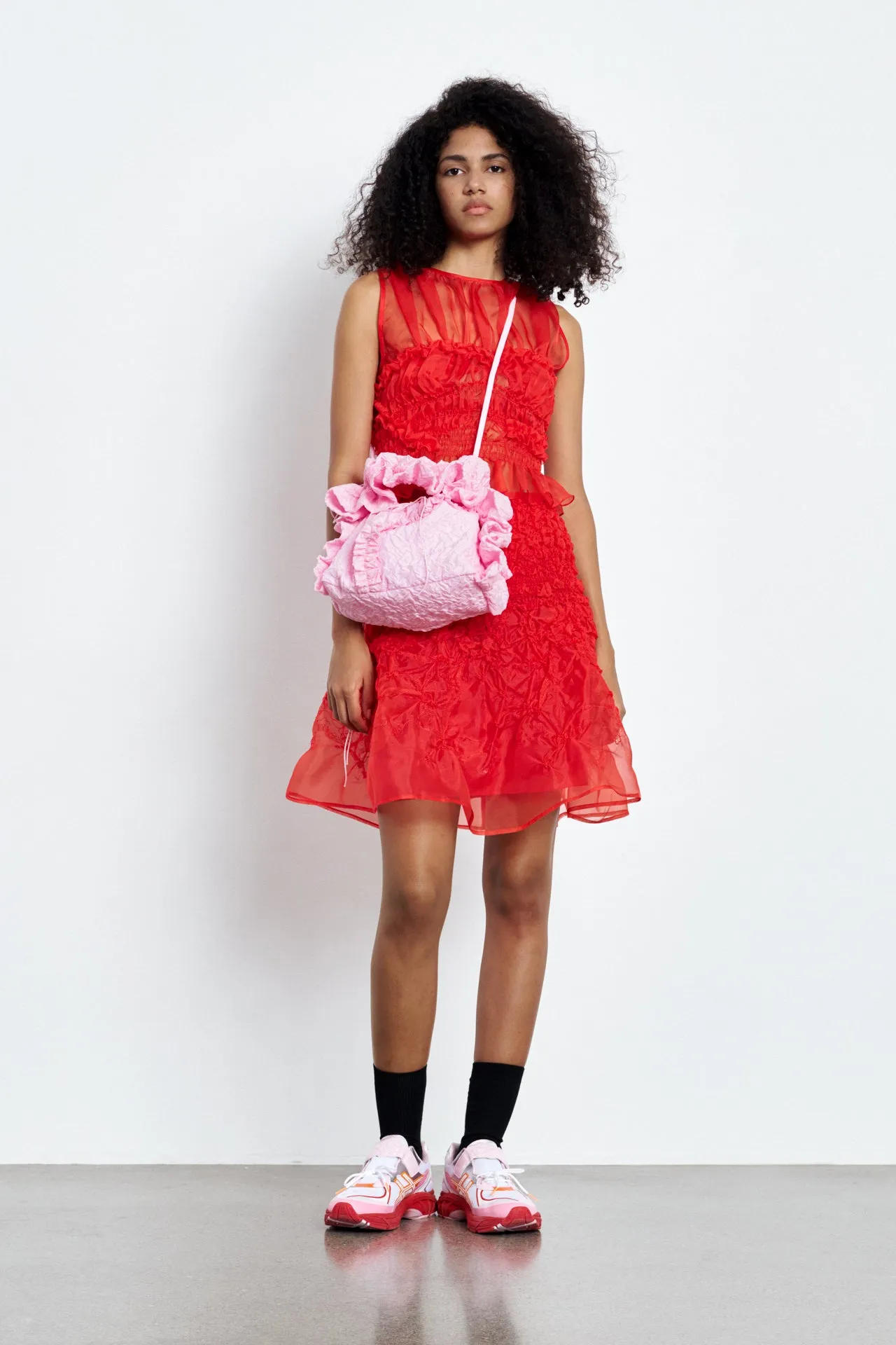 VIA | BAG GRAPPOLO MATELASSÉ PINK