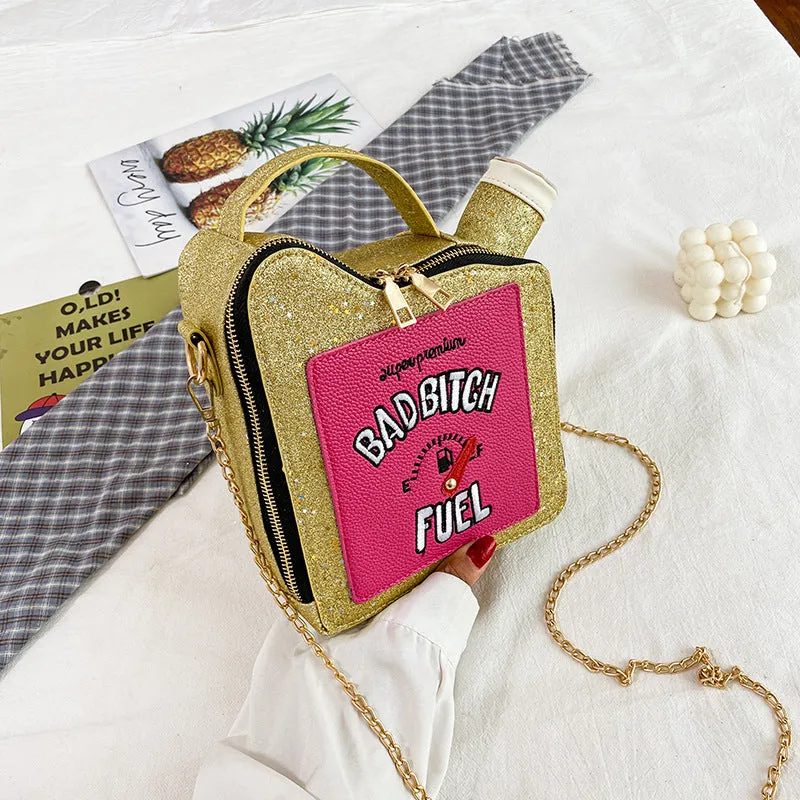 Western style girl chain shoulder messenger bag