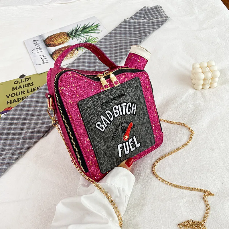 Western style girl chain shoulder messenger bag