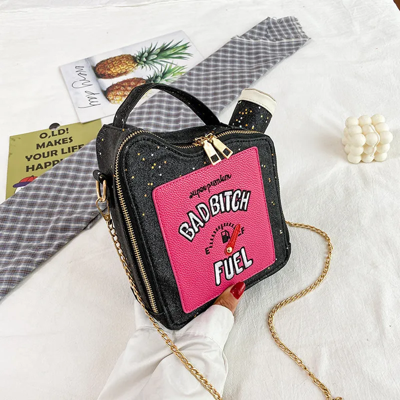 Western style girl chain shoulder messenger bag