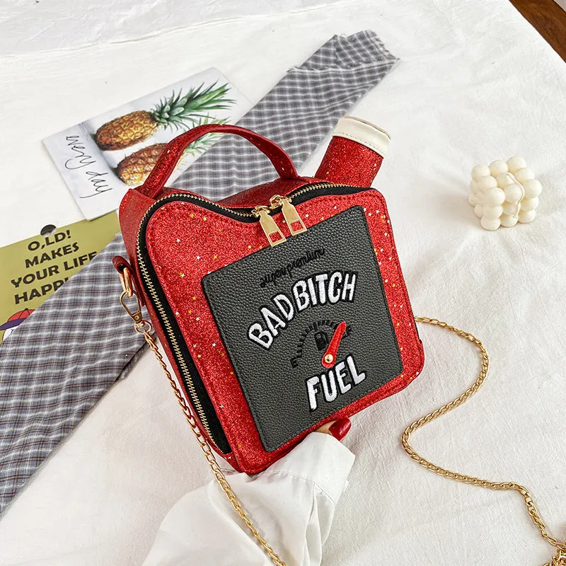 Western style girl chain shoulder messenger bag